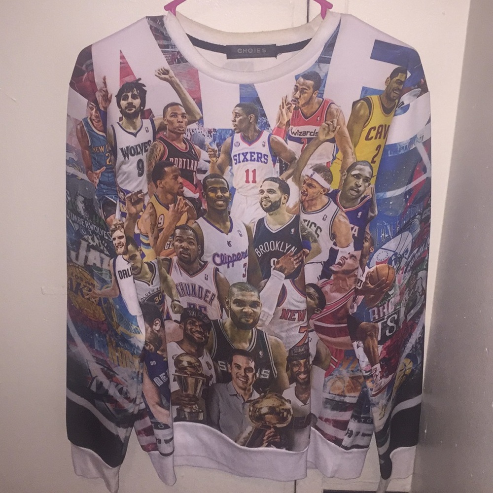 NBA player sweater